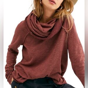 Free People Beach Cocoon Cowl Pullover
